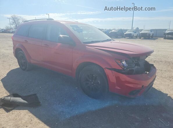 3C4PDCBB6KT866830 2019 DODGE JOURNEY Red Front right