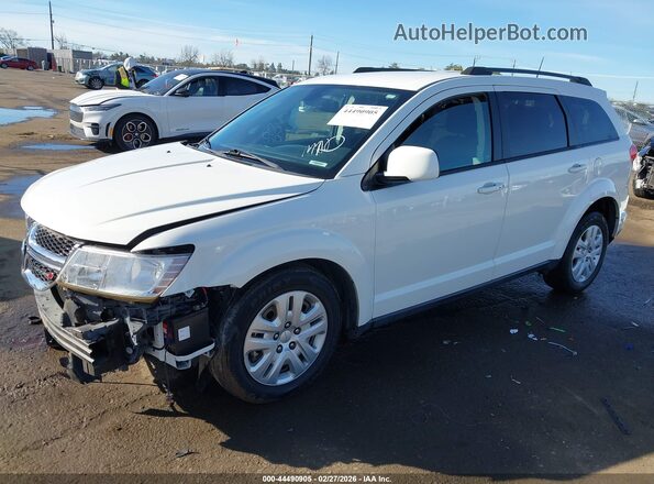 3C4PDCBB9KT732037 2019 DODGE JOURNEY White Передня ліва чверть