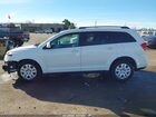 2019 Dodge Journey Se White vin: 3C4PDCBB9KT732037