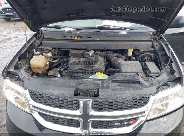 3C4PDCBG7HT519009 2017 DODGE JOURNEY Black Вид ззаду