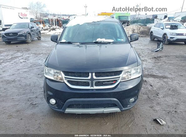 3C4PDCBG7HT519009 2017 DODGE JOURNEY Black Вид щитка приладів
