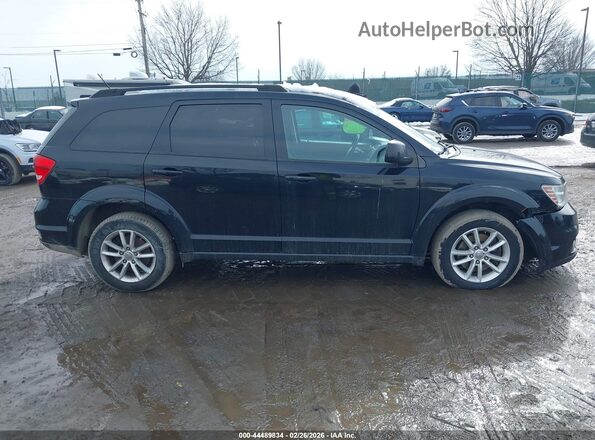 3C4PDCBG7HT519009 2017 DODGE JOURNEY Black Вид задньої частини салону