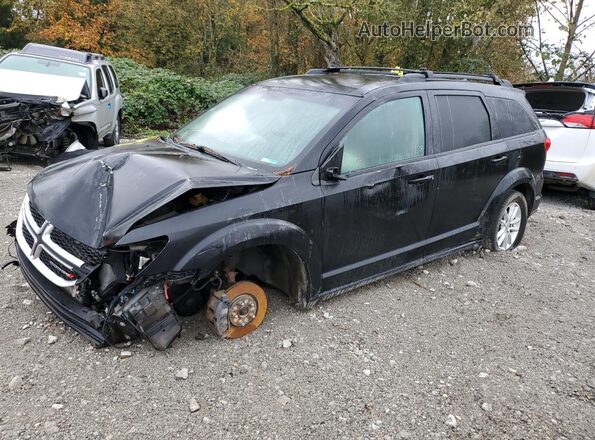 3C4PDCCG5GT102436 2016 DODGE JOURNEY Черный Передняя левая четверть