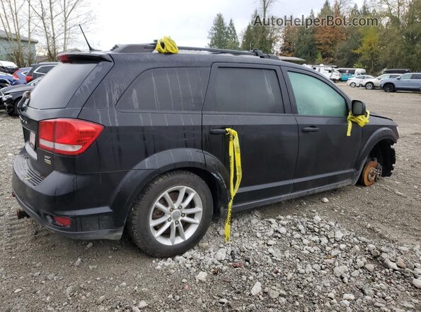 3C4PDCCG5GT102436 2016 DODGE JOURNEY Черный Задняя правая четверть