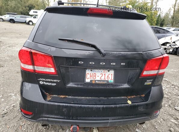 3C4PDCCG5GT102436 2016 DODGE JOURNEY Черный Вид сзади