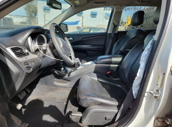 3C4PDCEG4GT230695 2016 DODGE JOURNEY Белый Вид салона спереди