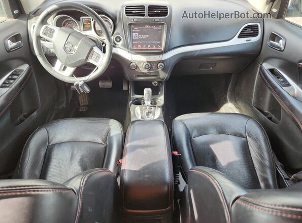3C4PDCEG4GT230695 2016 DODGE JOURNEY Белый Вид панели приборов