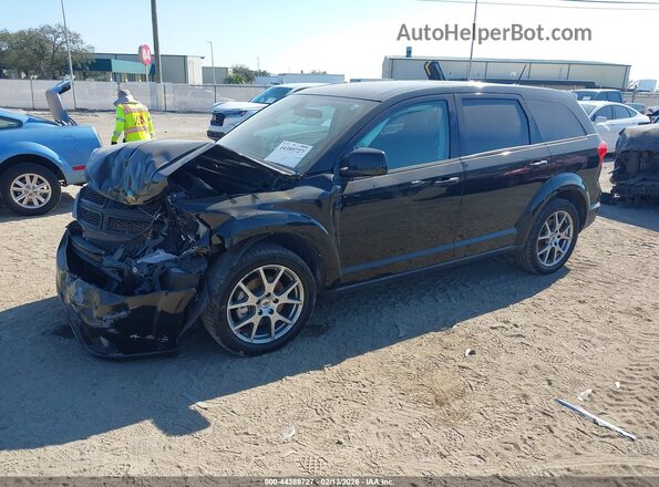 3C4PDCEG4JT442990 2018 DODGE JOURNEY Black წინა მარცხენა ხედი სამი მეოთხედიდან