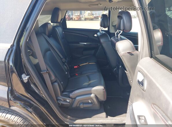 3C4PDCEG4JT442990 2018 DODGE JOURNEY Black VIN კოდის სტიკერის ხედი