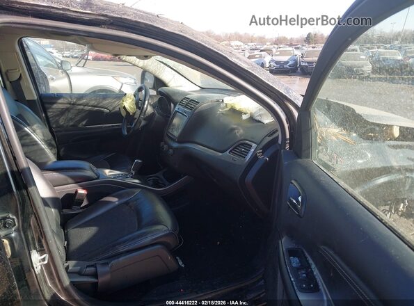 3C4PDCGB1HT560443 2017 DODGE JOURNEY Черный Вид салона спереди