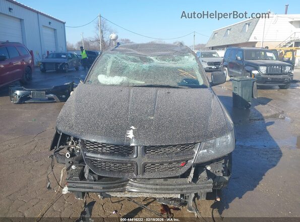 3C4PDCGB1HT560443 2017 DODGE JOURNEY Черный Вид задней части салона