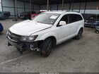2017 Dodge Journey Crossroad Plus White vin: 3C4PDCGG6HT633575