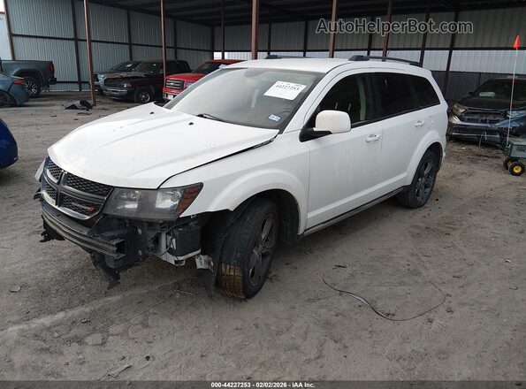 3C4PDCGG6HT633575 2017 DODGE JOURNEY White Передня ліва чверть