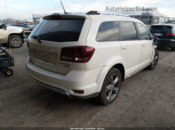 3C4PDCGG6HT633575 2017 DODGE JOURNEY White Задня права чверть