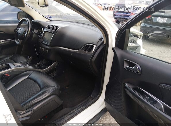 3C4PDCGG6HT633575 2017 DODGE JOURNEY White Вид салону спереду