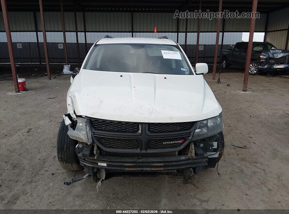 3C4PDCGG6HT633575 2017 DODGE JOURNEY White Вид щитка приладів