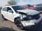 2018 Dodge Journey Crossroad White vin: 3C4PDCGGXJT475943