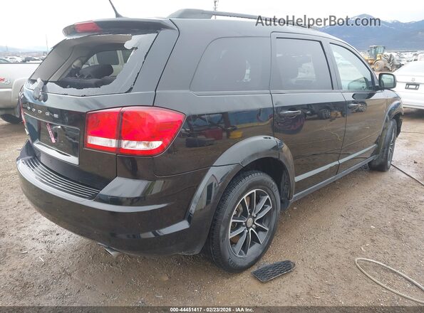 3C4PDDAG0HT596389 2017 DODGE JOURNEY Black Rear right