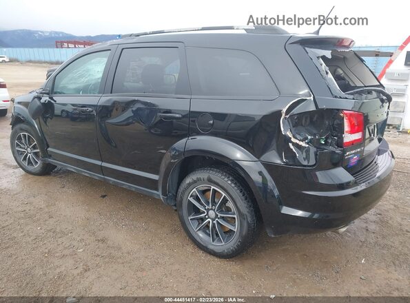 3C4PDDAG0HT596389 2017 DODGE JOURNEY Black Rear left