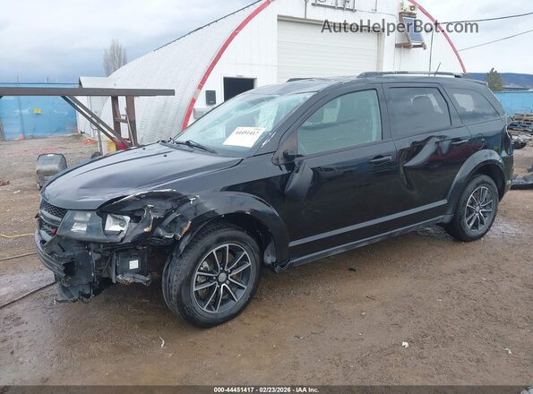 3C4PDDAG0HT596389 2017 DODGE JOURNEY Black Front left