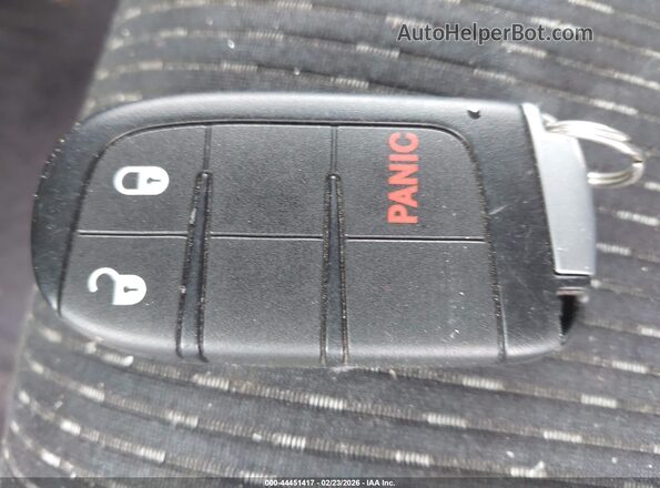 3C4PDDAG0HT596389 2017 DODGE JOURNEY Black Dashboard view