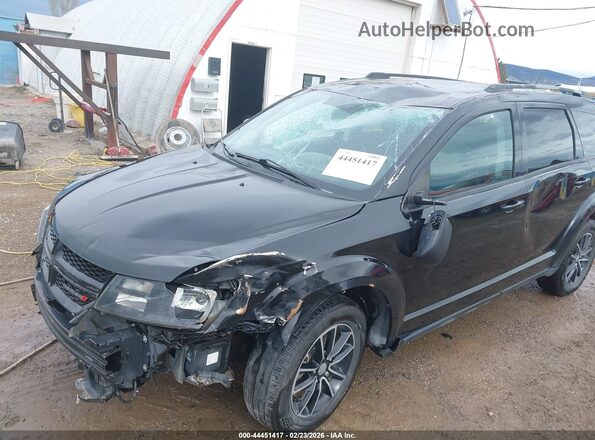 3C4PDDAG0HT596389 2017 DODGE JOURNEY Black Rear interior view