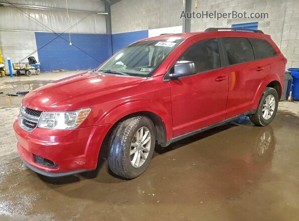 3C4PDDAG4GT176083 2016 DODGE JOURNEY Красный Передняя левая четверть