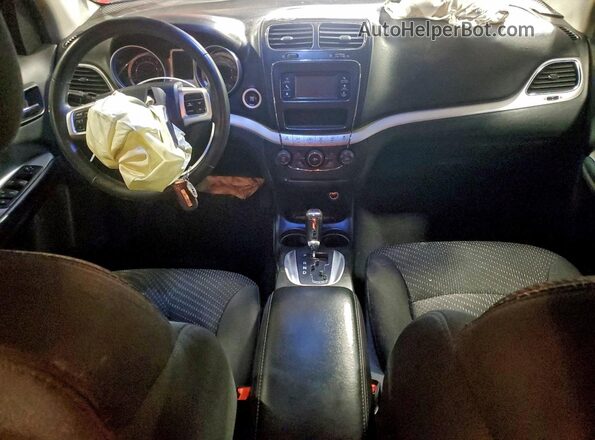 3C4PDDAG4GT176083 2016 DODGE JOURNEY Красный Вид панели приборов
