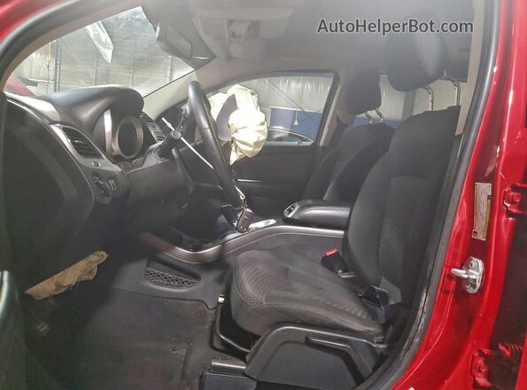 3C4PDDAG4GT176083 2016 DODGE JOURNEY Красный Вид салона спереди
