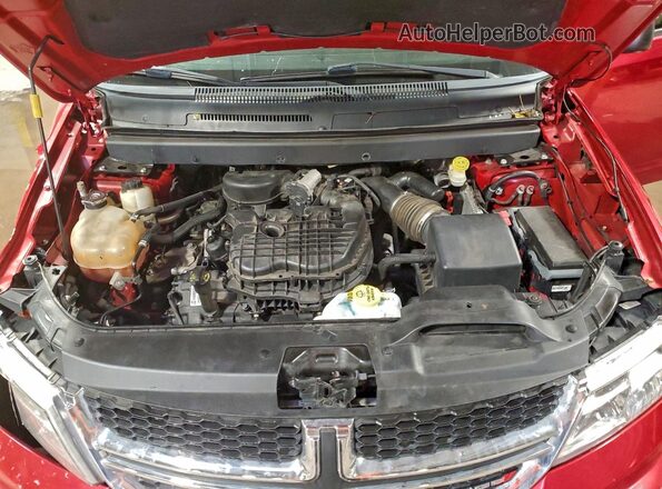 3C4PDDAG4GT176083 2016 DODGE JOURNEY Красный Вид подкапотного пространства