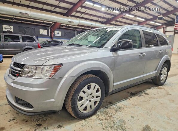 3C4PDDAG5GT135896 2016 DODGE JOURNEY Серебряный Передняя левая четверть