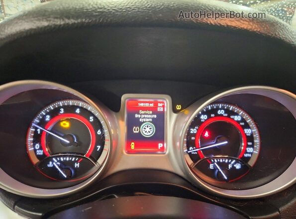 3C4PDDAG5GT135896 2016 DODGE JOURNEY Серебряный Вид щитка приборов