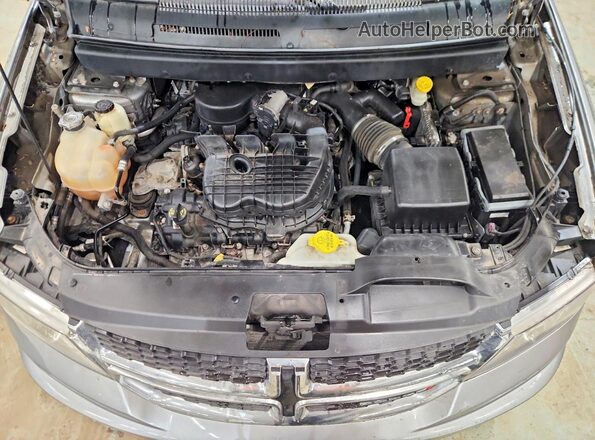 3C4PDDAG5GT135896 2016 DODGE JOURNEY Серебряный Вид задней части салона