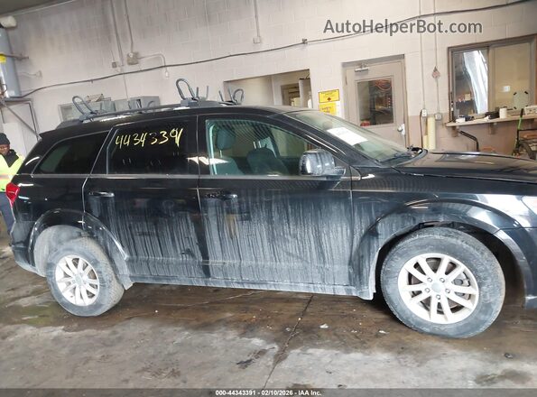 3C4PDDBG1HT526124 2017 DODGE JOURNEY Black უკანა სალონის ხედი