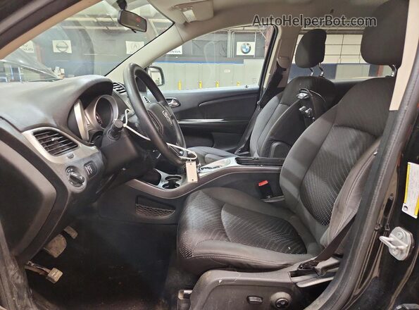 3C4PDDBG5HT535179 2017 DODGE JOURNEY Black Widok wnętrza z przodu