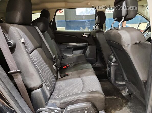 3C4PDDBG5HT535179 2017 DODGE JOURNEY Black Widok tylnych siedzeń