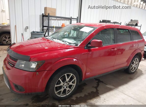 3C4PDDEG1GT244284 2016 DODGE JOURNEY Red Przód lewy