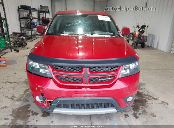 3C4PDDEG1GT244284 2016 DODGE JOURNEY Red Widok zestawu wskaźników