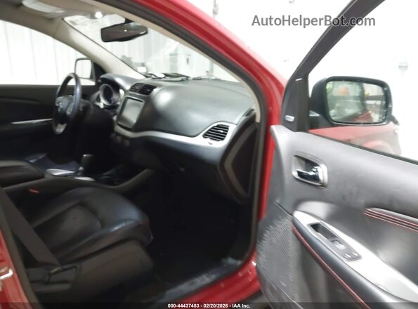 3C4PDDEG1GT244284 2016 DODGE JOURNEY Red Widok wnętrza z przodu