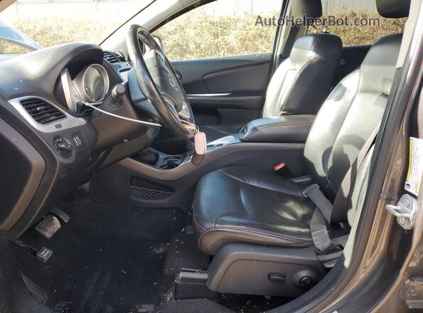 3C4PDDEG2GT227333 2016 DODGE JOURNEY Серый Вид салона спереди
