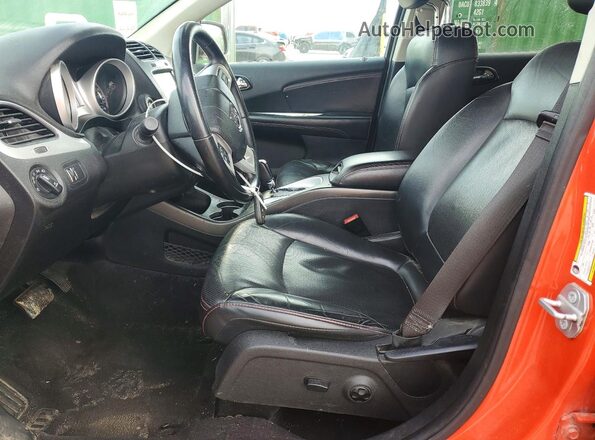 3C4PDDEG2KT744544 2019 DODGE JOURNEY Orange წინა სალონის ხედი