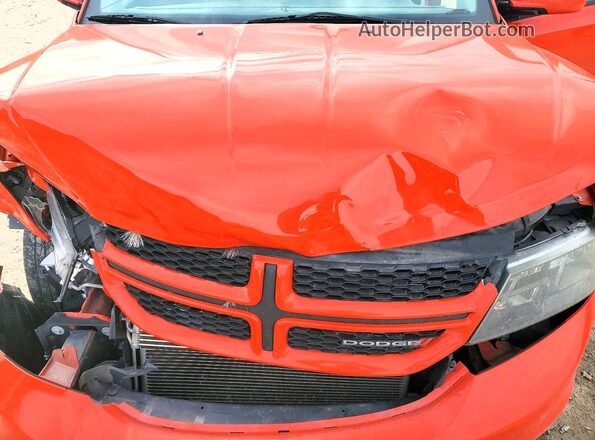 3C4PDDEG2KT744544 2019 DODGE JOURNEY Orange ძრავის განყოფილების ხედი