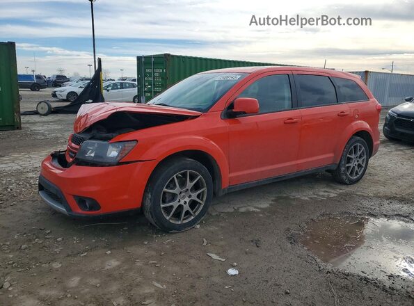 3C4PDDEG2KT744544 2019 DODGE JOURNEY Orange წინა მარცხენა ხედი სამი მეოთხედიდან