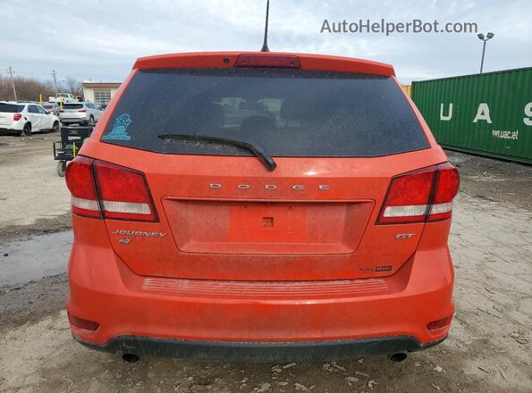 3C4PDDEG2KT744544 2019 DODGE JOURNEY Orange უკანა ხედი