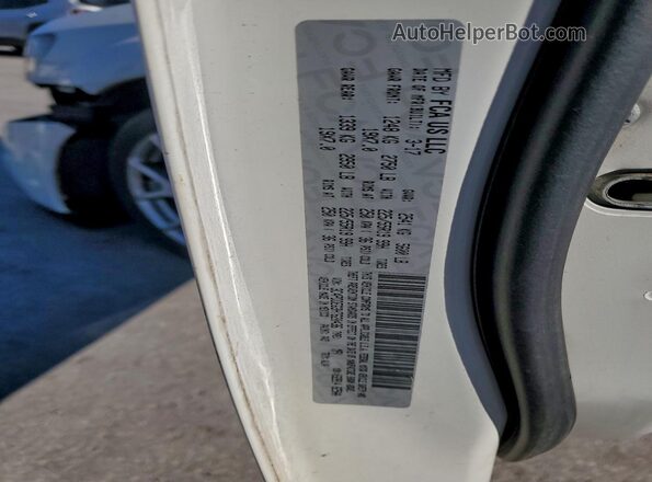 3C4PDDEG3HT620436 2017 DODGE JOURNEY White VIN կոդի պիտակի տեսք