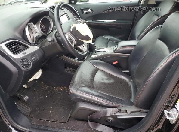 3C4PDDEG4KT836996 2019 DODGE JOURNEY Черный Вид салона спереди
