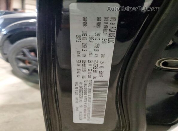 3C4PDDEG5HT567500 2017 DODGE JOURNEY Black VIN კოდის სტიკერის ხედი