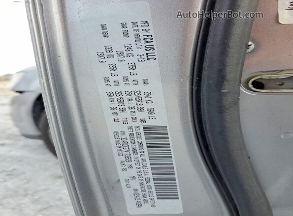3C4PDDEG7KT738920 2019 DODGE JOURNEY Silver VIN sticker view