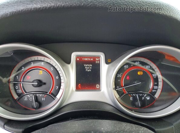 3C4PDDEG7KT738920 2019 DODGE JOURNEY Silver Instrument cluster view