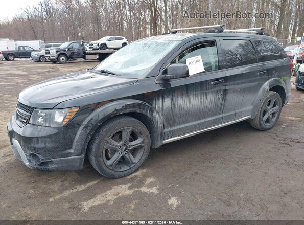 3C4PDDGG0JT477576 2018 DODGE JOURNEY Black Vista tres cuartos delantera izquierda